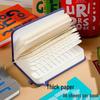 A7 Mini Retro American Pocket-Sized Notebook - Ideal for Students and Birthday Gifts