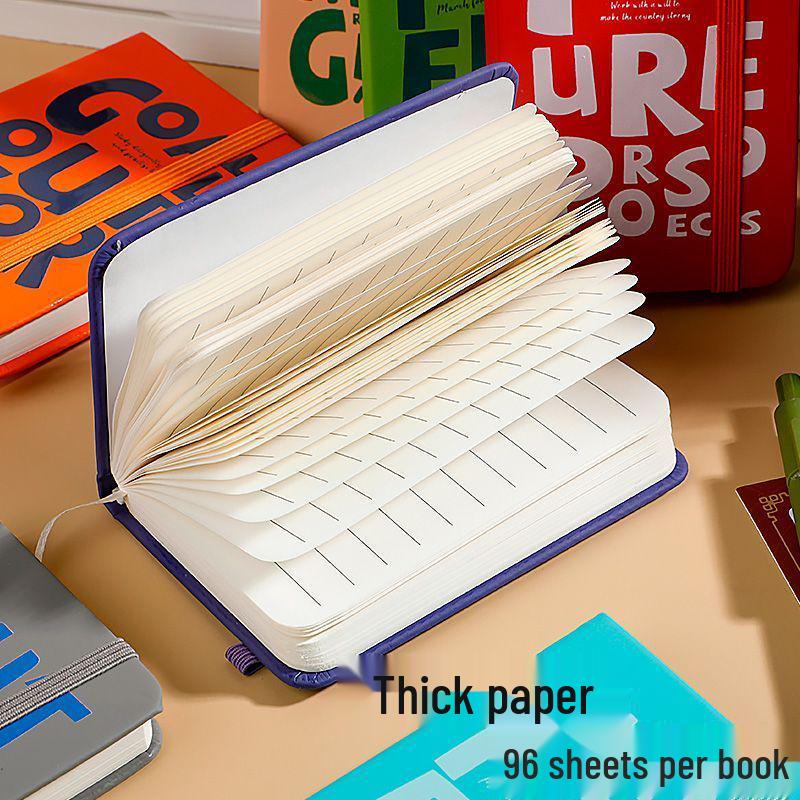 A7 Mini Retro American Pocket-Sized Notebook - Ideal for Students and Birthday Gifts