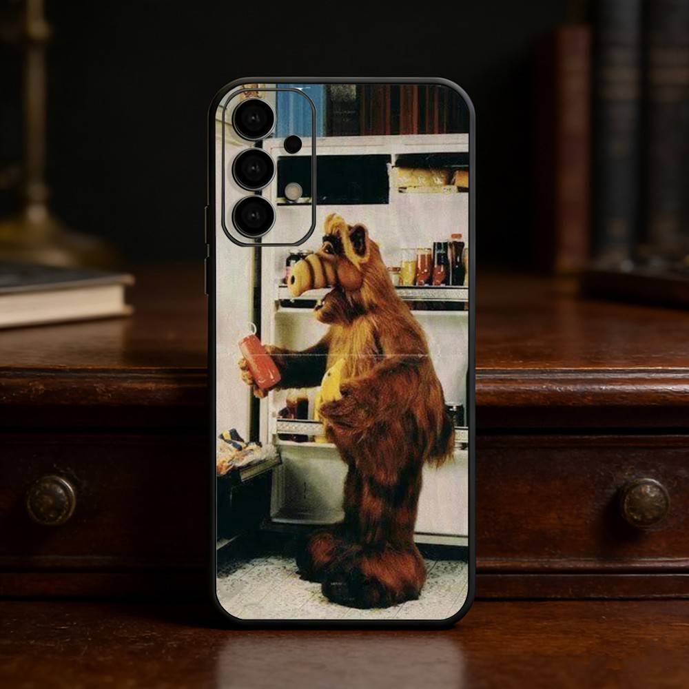 TV Series Alf Phone Case For Samsung S25,S24,S21,S22,S23,S30,Ultra,S20,Plus,Fe,Lite Black Shell