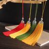 2Pcs Polyester Silk Tassel 15CM Handmade Soft Tassels Hanging Rope Pendant Tassel For DIY Crafts Jewelry Making Decoration