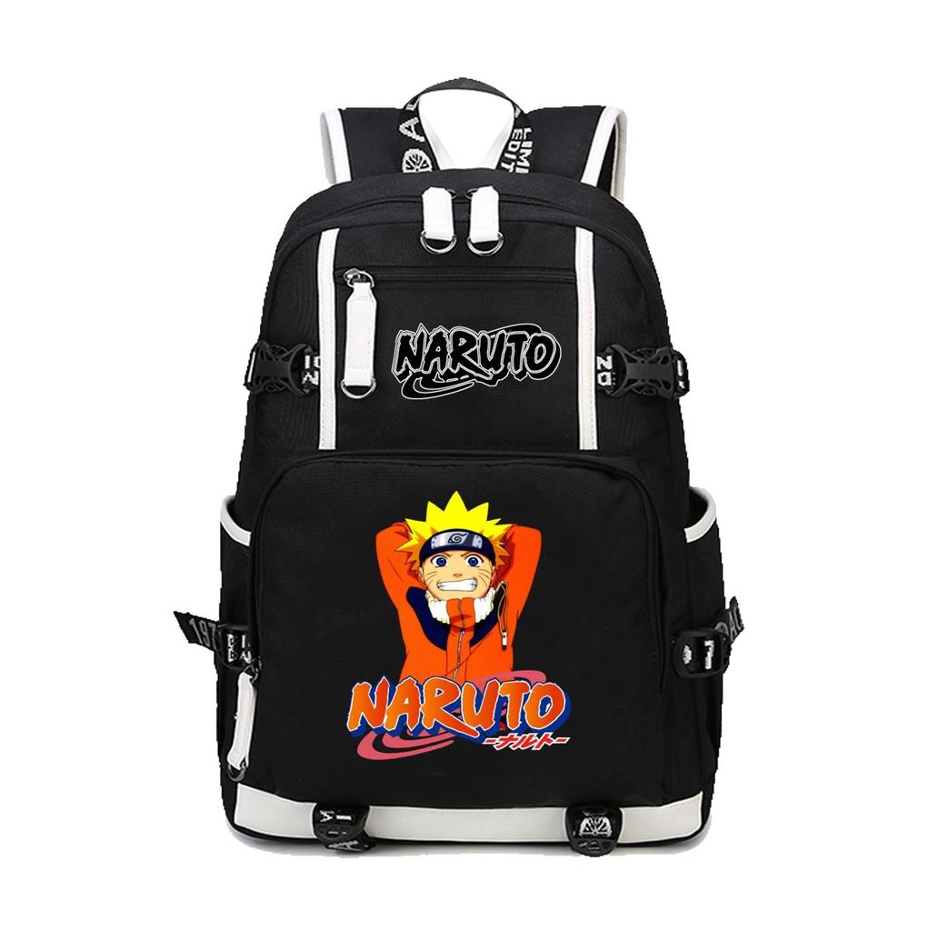 Naruto Backpack Shippuden Anime Cosplay School Bag Adult Teen Boys Girls Travel Daypack