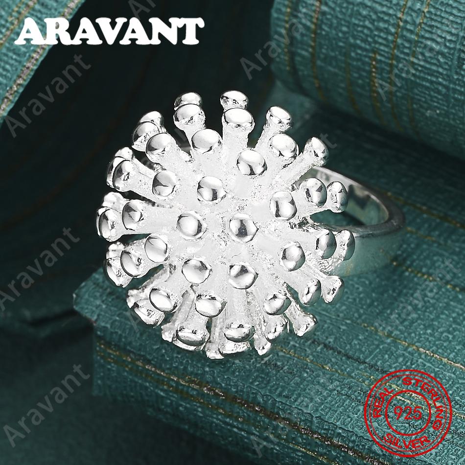 CopperFirework Coral Ring (5-10#) - Women'S Commute Accessory, Christmas Gift Jewelry