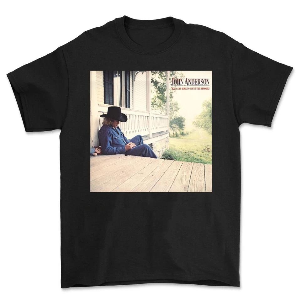 John Anderson I Just Came Home to Count the Memories Adult Shirt QE8349 S