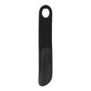 Shoe Horn Rubber Handle Portable Solid Shoe Spoon Tongue Travel Shoe Helper StickBlack