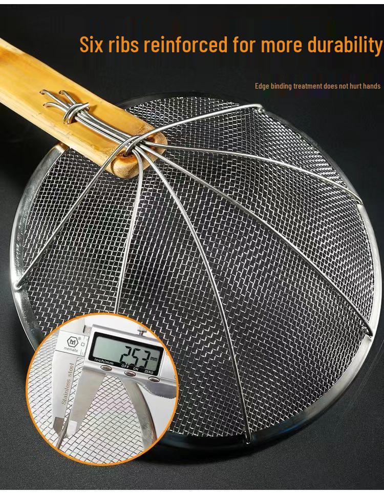 Schiumarola/Colino in Acciaio Inossidabile 304 per Uso Alimentare per Cucina Professionale