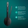 EPOS SENNHEISER C10 USB Earphones with Microphone Wired earphones with microphone featuring a simple and flexible port and EPOS USB-C BrainAdapt™