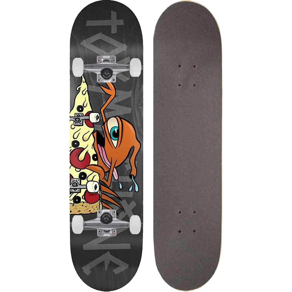 

Скейтборд TOY MACHINE Complete PIZZA SECT BLACK x Brand Скейтборд (Готовый продукт) (8.0 31.8) [Подлинный продукт] чёрный