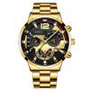 Montre Homme Fashion Mens Sports Watches Luxury Steel Quartz Watch Mens Business Watches Casual Calendar Clock Reloj Hombre