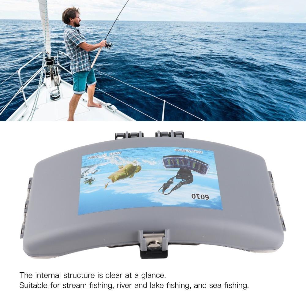 

Black Waist Fishing Box With Belt Fishing Bait Tackle Box Fishing Accessories сірий