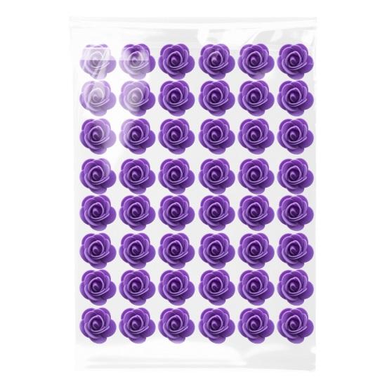 100Pcs Artificial Rose Heads 3.5cm Foam Roses PE Realistic Simulated Flowers for Wedding Party Valentine Gift Home Decoration Bouquet