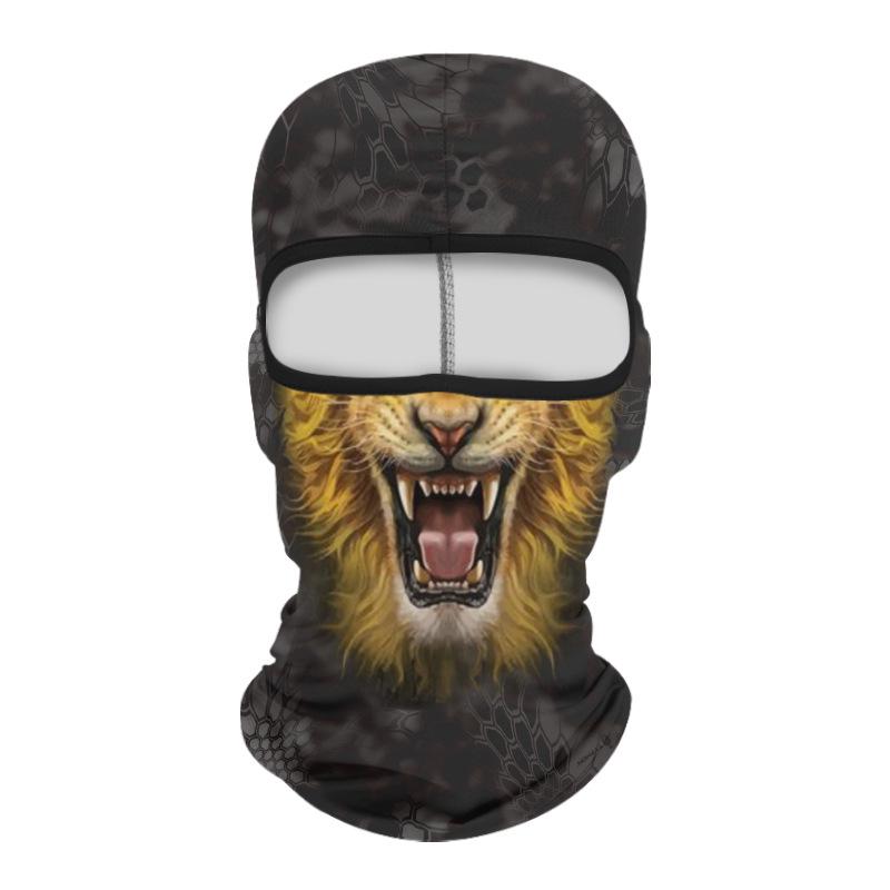 Atmungsaktive Sommer-Gesichtsmaske: Sonnencreme Sturmhaube für Radfahren, Klettern, Motorradfahren und Outdoor-Sportarten