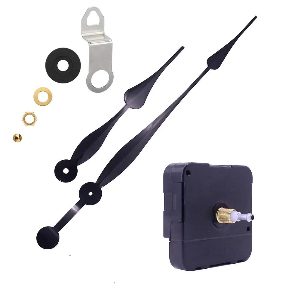 High Torque Quartz Wall Clock Movement Silent DIY Clock Mechanism 30cm Long Metal Clock Needle Large Torque Movement Parts