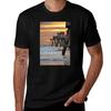 Huntington Beach Pier TShirt Casual Fashion Short Sleeve Cotton TShirt