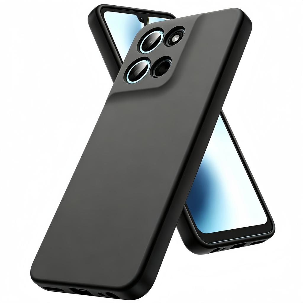 Fashion Solid Colour Shockproof Protective Liquid Silicone Case For Motorola G86/G85/G84/G77/G67/G56/G55/G54/G34/G32/G24/G14/G04