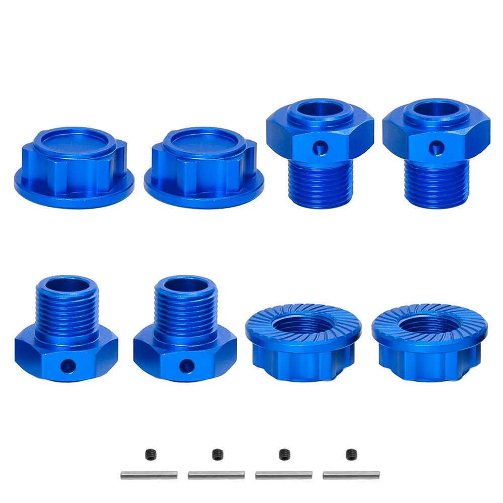 

Upgraded CNC Aluminum Connector for MOJAVE 4X4 4S BLX ARA4404 with High Resistance Cut Design for Tough Conditions синій