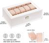 ProCase Watch Box for 12 Slots Watch Watch Storage Watch Holder Organizer for Watch Display Case with Glass Lid Men, Men's Case, Men,