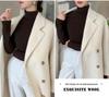 Elegant Women's High-Neck Sweater for Autumn/Winter 2026 - Slim Fit, Thick Knit, Show Thin Base Layer
