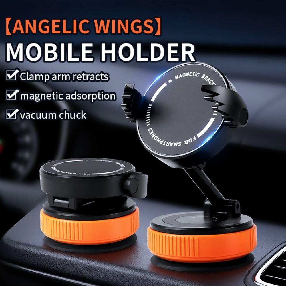Vacuum Suction Cup Phone Mount Foldable Adsorption Bracket  Smooth Surface