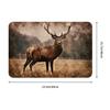 Custom Deer Doormat Mat Anti-Slip Kitchen Bath Living Room Rug Carpet 40*60cm