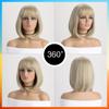 2025 European Fashion Short Straight Wig For Women HW890