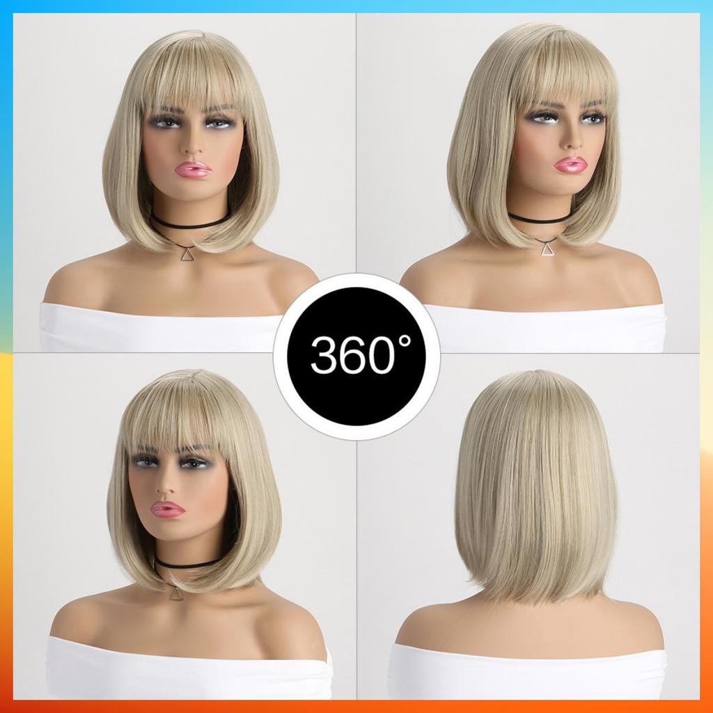 2025 European Fashion Short Straight Wig For Women HW890
