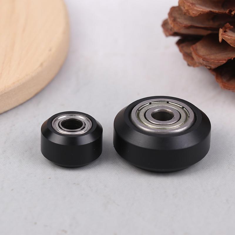 5Pcs Pom Wheel With 625Zz Linear Bearing 3D Printer Pom Wheel Plastic Pulley V-Type Wheels For Laser Engraver Parts