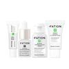 FATION Nosca9 Trouble Care 4-Staps Mini Reisset - Serum 5ml + Crème 5ml + Reinigingsschuim 20ml + Toner 30ml Huidverzachtende Set