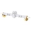 DashRC Front Rear Axle Knuckle Weights for SXC24, Heavy Axle Brass Knuckle Weights Upgrades for 1/24 RC Crawler SCX24, 4PC