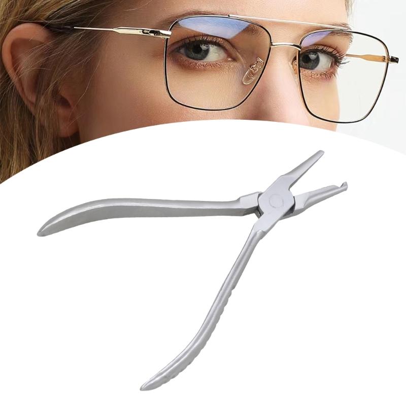 Long Last  Steel Glasses Nose Pad Pliers Adjusting Tool for Precise Eyewear Repair and Maintenance Tool for Glasses
