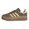 adidas Gazelle Bold Earth Strata Giallo Polvere Sneakers da Donna Marroni Bianco Nuvola JI2697
