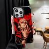 Anime Itadori Yuji JUJUSU Weiche Handyhülle für iPhone 15 16 17 Pro Max 17Air 16E 14 Plus 13 12 Mini Stoßfeste Rückschale
