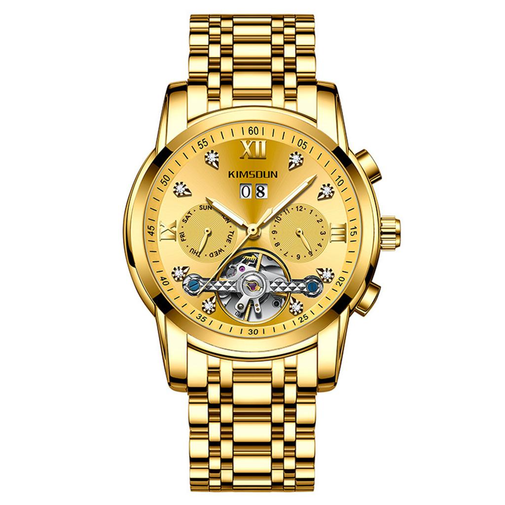 Men's Waterproof Luminous Running Alarm Clock Watch