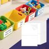 L LIKED 4"x6" Blank Removable Labels for Storage B, No Residue Handwritten Stickers for Boxes and Cases (150 Labels)