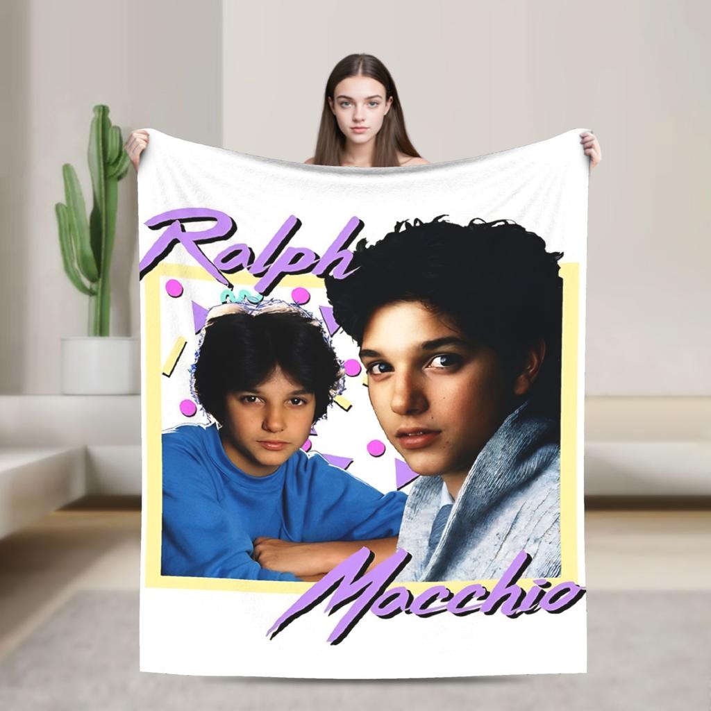 Ralph Macchio Blanket Quality Super Soft  Throw Blanket Winter Camping Living Room Print Bedspread