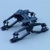 RC Truck Metal Rear Suspension Shock-absorbing Spring Kit for 1/14 Tamiya SCANIA 770S R620 VOLVO BENZ Arocs MAN TGX Car