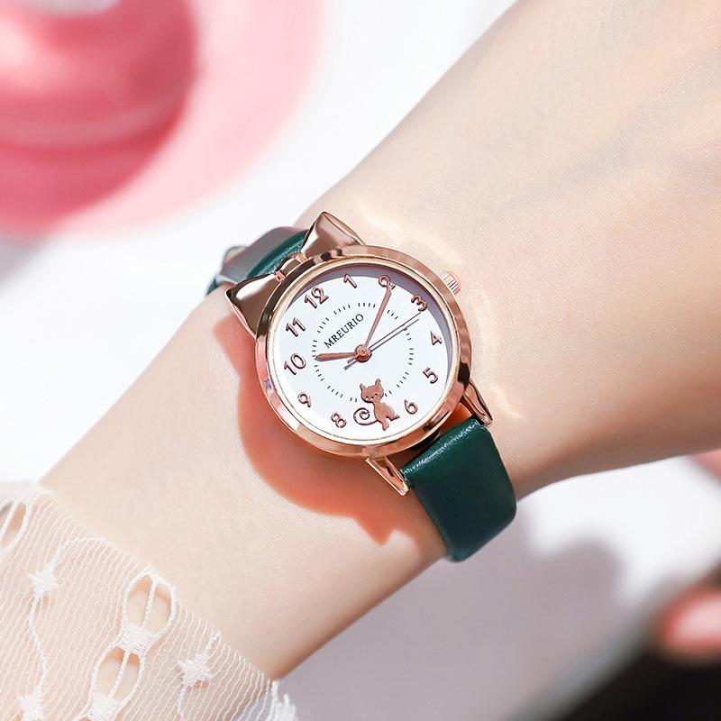 JYL Women's Watch Fashion Small Fresh Student Strap