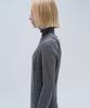 Daiaegeuneol Unbalance Slit Knit Dress (Charcoal)