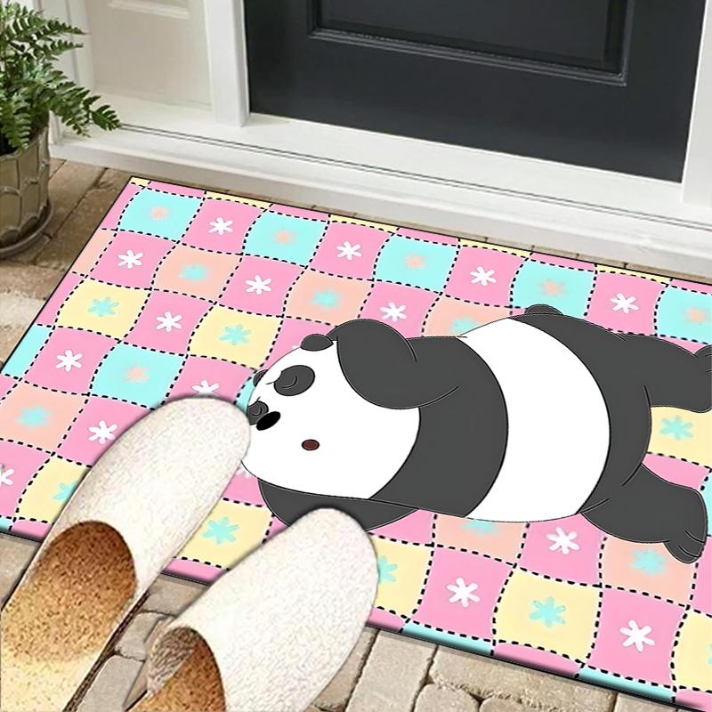Nightly Friends bears Adventure Office Rug Chair Mat, Game Carpet, Suitable for Front Door, Bedroom, Living Room, Desk, Holiday Gift