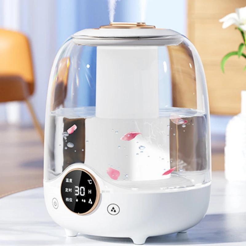 Double Spray 3L High Capacity Humidifier Colorful Lighting Household Office Desktop High Fog Air Humidifier Air Purifier
