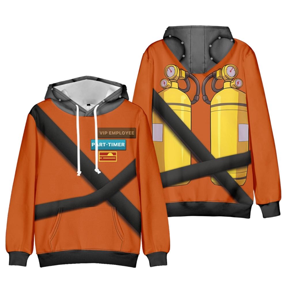 Lethal Company Anime Hoodie Streetwear Lethal Company Hooded Sweatshirt Men Women Cosplay Sports