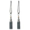 1 Pair Home Decor Large Modern Tassel Curtain Rope Holder Strap Tie Backs Braided Tiebacks