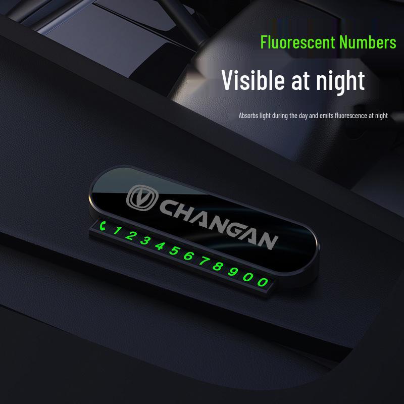 Changan CS75 PLUS/CS55 Temporary Parking Number Plate - Laser Hidden