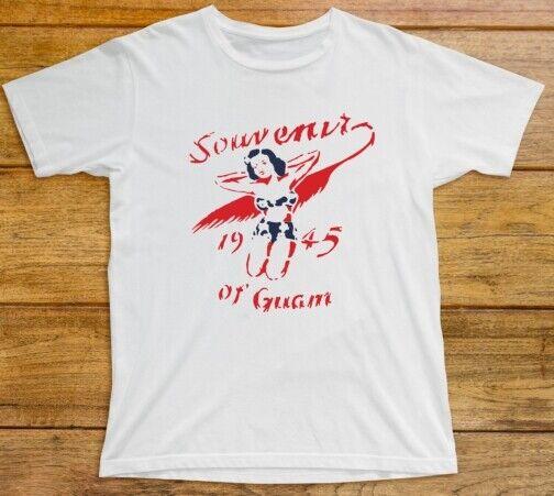 Souvenir Of Guam T Shirt 645 World War II Military Army Marines Samoa Hawaii New L