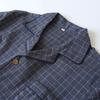 1 Set Pajama Set Soft Short Sleeve Casual Thin Comfortable Sleeping Wear Cotton Grid Print Men Homewear Daily Clothing