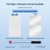 Ford Edge 2023 Sunroof Static Sunshade: Heat Insulation & Privacy Protection