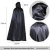 Halloween Satin Fabric Witch & Vampire Cape for Children and Adults