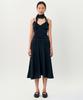 Meibeoyu Betti Flare Skrit _ Black