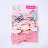 3Pcs/Set Baby Headband for Girls Bowknot Flower Hairband Cotton Bow Hair Band Kids Hair Accessories