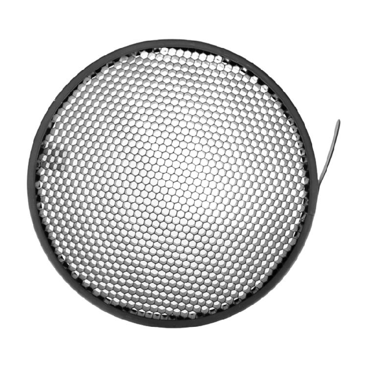 Standard Reflector Flat Diffuser Lamp with 10/20/30/40/50/60 Honeycomb Grid for Flash Studio Strobe Reflector