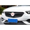 For Buick Regal 2018-2020 Carbon Fiber Front Center Mesh Grille Grill Strip Trim